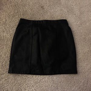 Leather Skirt